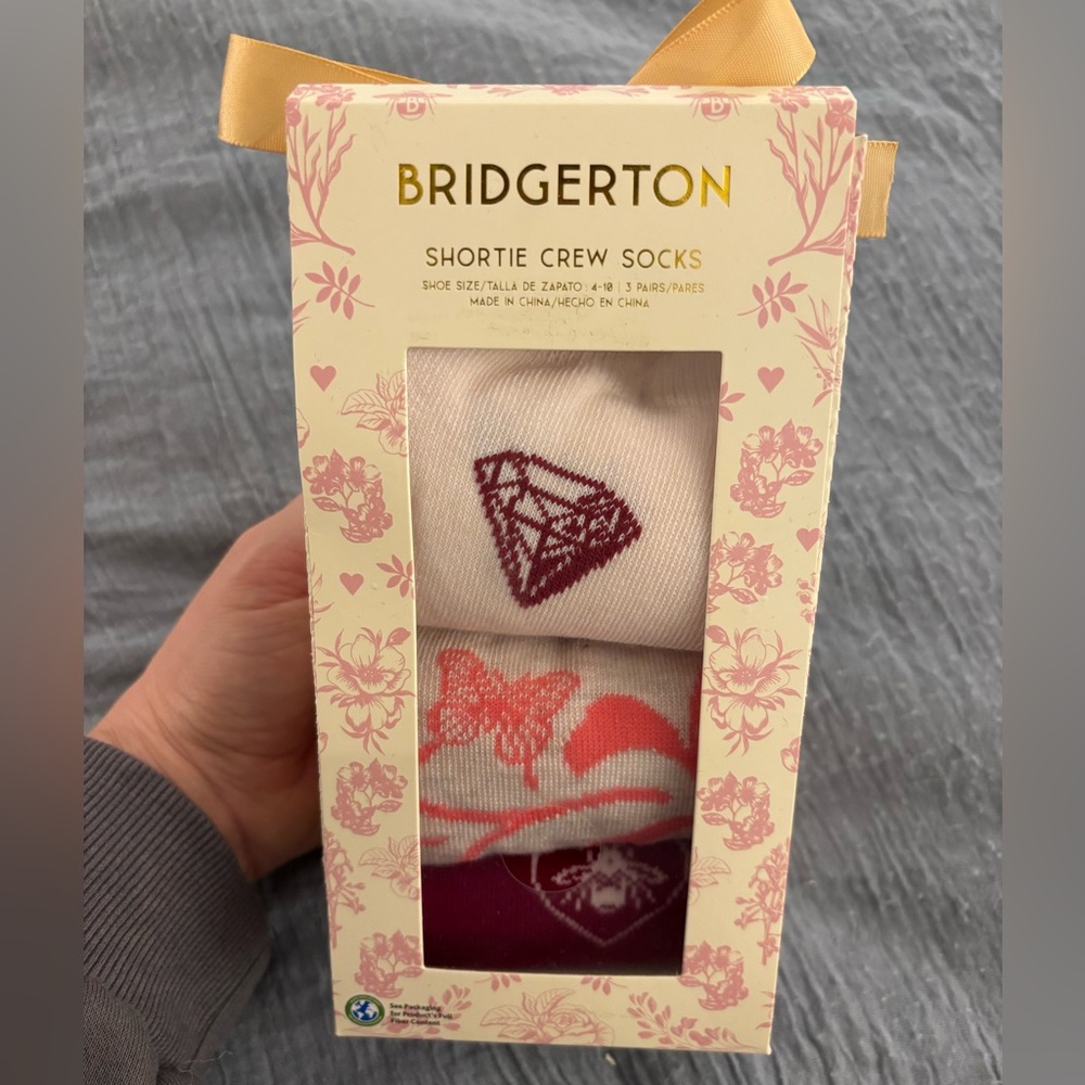 Bridgerton crew socks - 3 pack